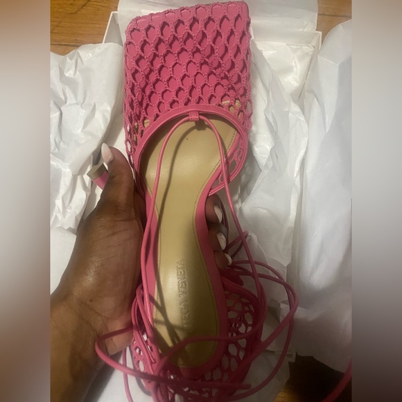 Bottega veneta mesh stretch heels - Picture 3 of 11